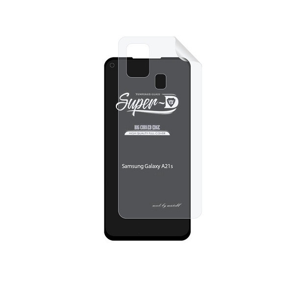 محافظ صفحه نمایش مای سیحان مدل 2SN-Glass مناسب برای گوشی موبایل سامسونگ Galaxy A21s به همراه محافظ پشت گوشی
