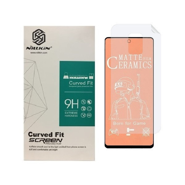 محافظ صفحه نمایش مات  مدل 2CMN مناسب برای گوشی موبایل شیائومی Redmi Note 9s به همراه محافظ پشت گوشی