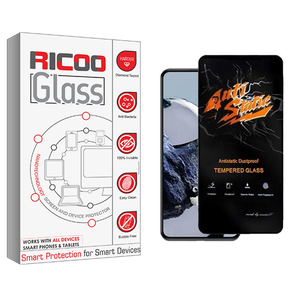 محافظ صفحه نمایش ریکو مدل RC Antistatic مناسب برای گوشی موبایل شیائومی 12T