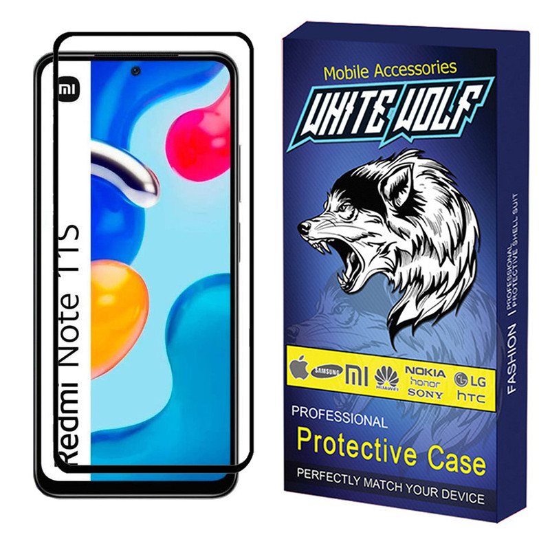 محافظ صفحه نمایش وایت ولف مدل WGF3 مناسب برای گوشی موبایل شیائومی Redmi Note 11S