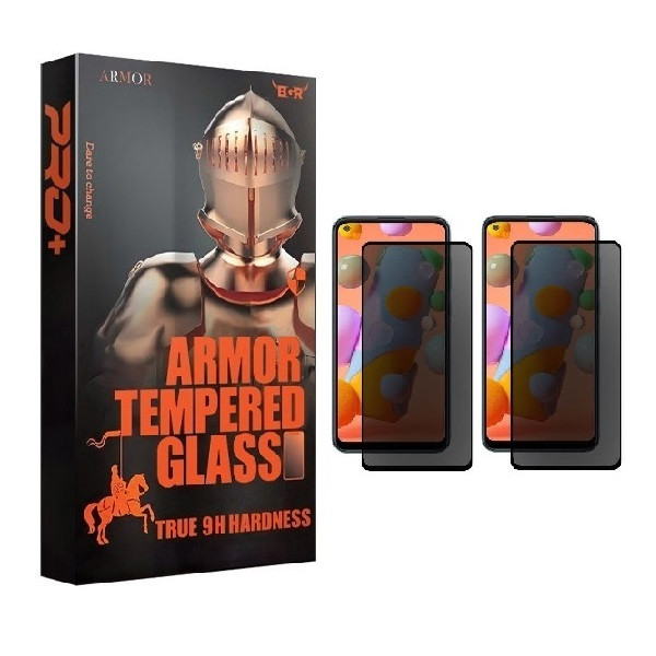 محافظ صفحه نمایش حریم شخصی آرمور مدل FGG مناسب برای گوشی موبایل شیائومی Redmi 9C بسته 2عددی