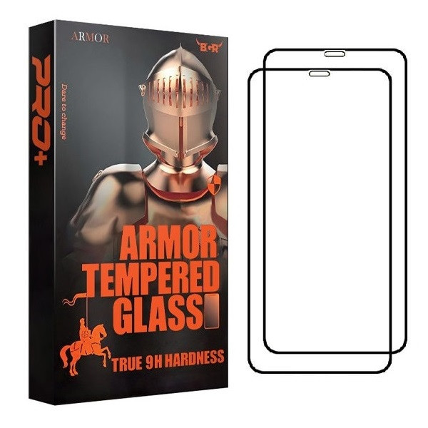 محافظ صفحه نمایش آرمور مدل FL-iP مناسب برای گوشی موبایل اپل Iphone 11 Promax بسته دو عددی