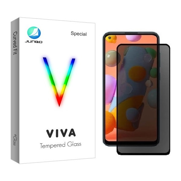 محافظ صفحه نمایش حریم شخصی جانبو مدل PRV مناسب برای گوشی موبایل سامسونگ Galaxy A51