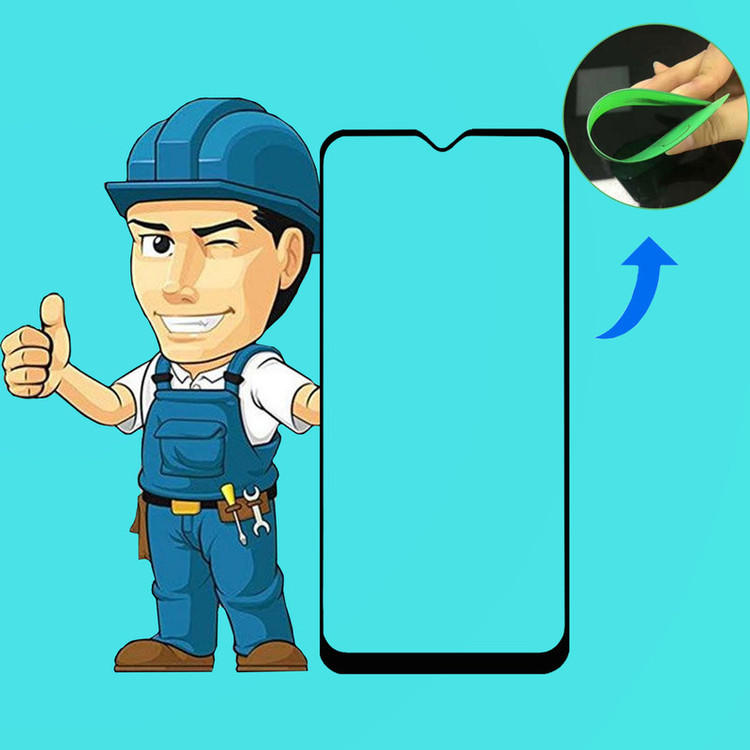 محافظ صفحه نمایش مدل FCRMP مناسب برای گوشی موبایل سامسونگ Galaxy A10 مجموعه دو عددی
