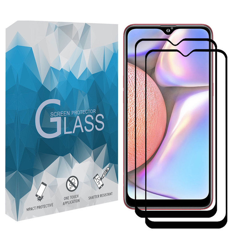 محافظ صفحه نمایش مدل FCRMP مناسب برای گوشی موبایل سامسونگ Galaxy A10 مجموعه دو عددی
