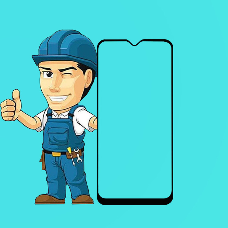 محافظ صفحه نمایش مدل FCRMP مناسب برای گوشی موبایل سامسونگ Galaxy A10 مجموعه دو عددی