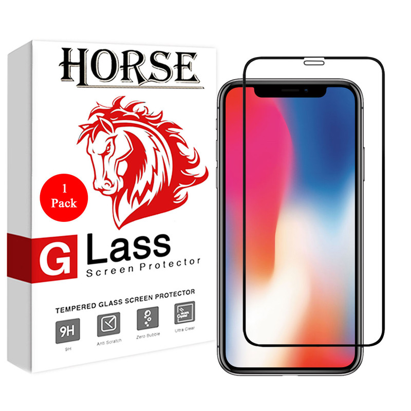 محافظ صفحه نمایش 11D هورس مدل FAG مناسب برای گوشی موبایل اپل iPhone XS Max