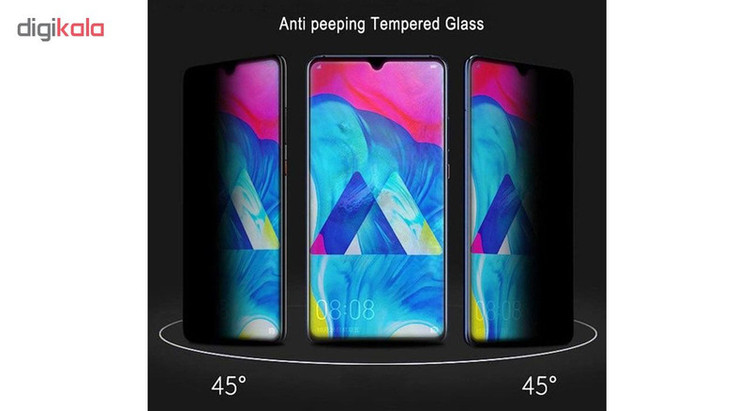 محافظ صفحه نمایش حریم شخصی هورس مدل SSP مناسب برای گوشی موبایل سامسونگ Galaxy A30 بسته دو عددی