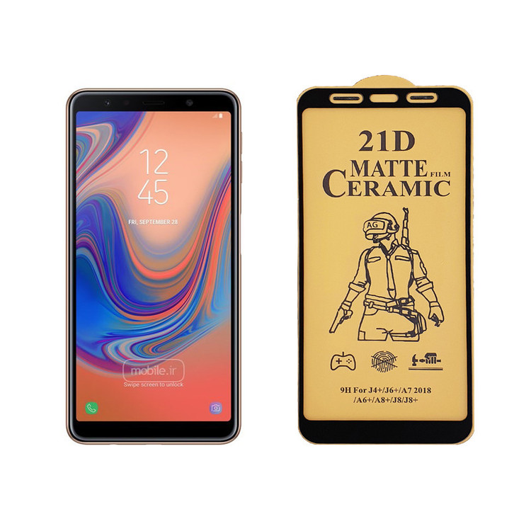 محافظ صفحه نمایش سرامیکی مدل FLCRM01to مناسب برای گوشی موبایل سامسونگ Galaxy A750/ A7 2018