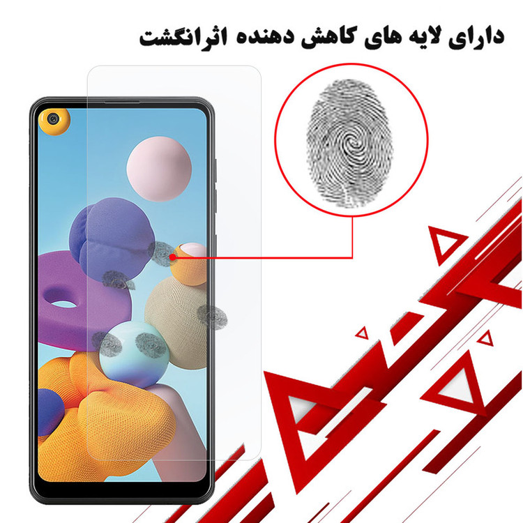 محافظ صفحه نمایش هورس مدل UCC مناسب برای گوشی موبایل سامسونگ Galaxy A21