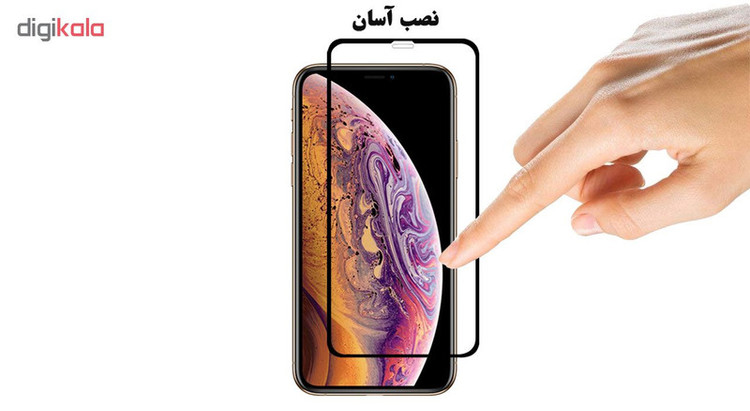 محافظ صفحه نمایش سرامیکی هورس مدل CRM مناسب برای گوشی موبایل اپل iPhone X بسته دو عددی