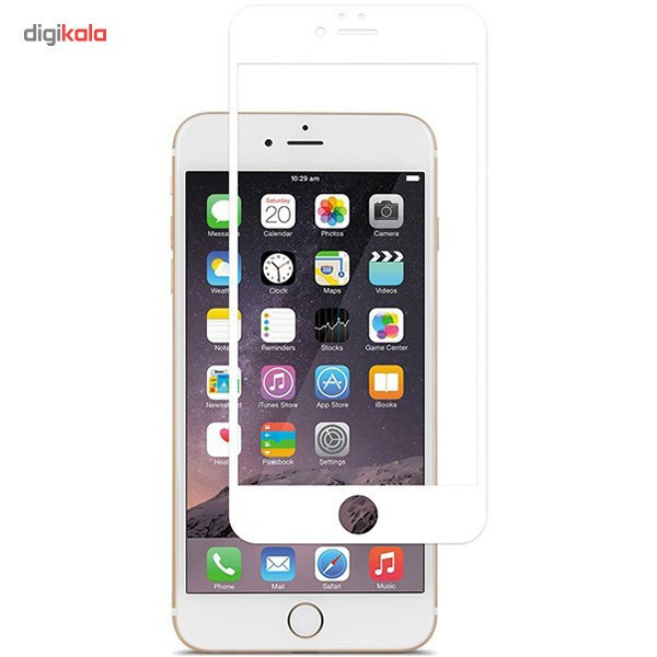 محافظ صفحه نمایش شیشه ای مدل 3D Curve مناسب برای گوشی موبایل آیفون 7