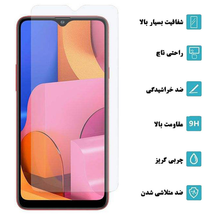 محافظ صفحه نمایش مدل R7 مناسب برای گوشی موبایل سامسونگ Galaxy A20s