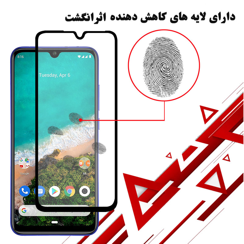 محافظ صفحه نمایش سرامیکی هورس مدل CMT مناسب برای گوشی موبایل شیائومی Mi A3 بسته سه عددی