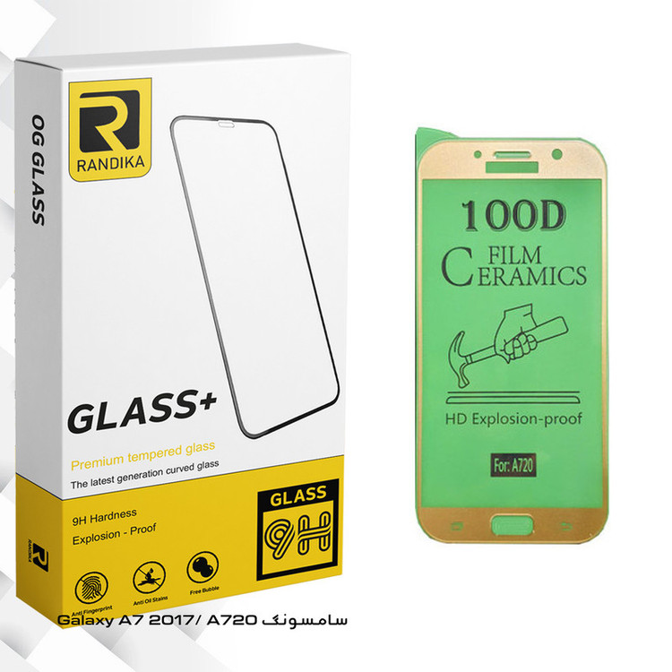 محافظ صفحه نمایش سرامیکی راندیکا مدل GLD مناسب برای گوشی موبایل سامسونگ Galaxy A7 2017/ A720