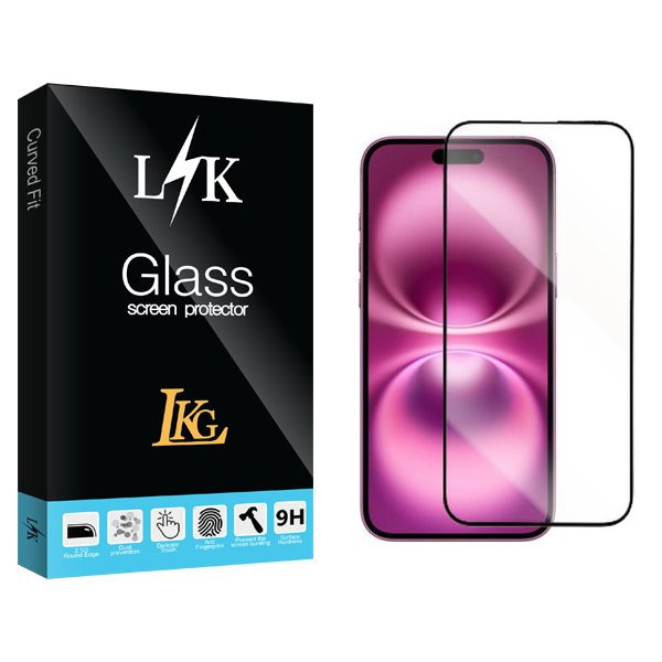 محافظ صفحه نمایش ال کا جی مدل LKKnewpkg مناسب برای گوشی موبایل اپل iPhone 16