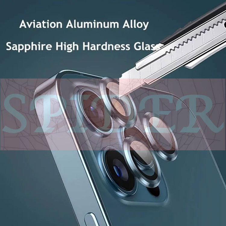 محافظ لنز دوربین اسپایدر مدل Ring Metal مناسب برای گوشی موبایل سامسونگ Galaxy A55