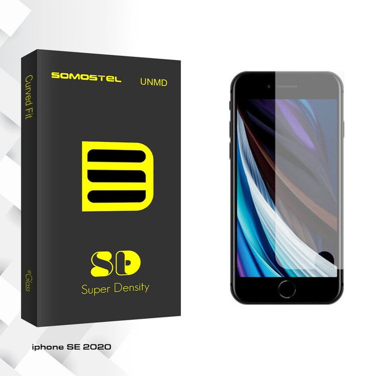 محافظ صفحه نمایش سوماستل مدل SD Glass مناسب برای گوشی موبایل اپل iphone SE 2020