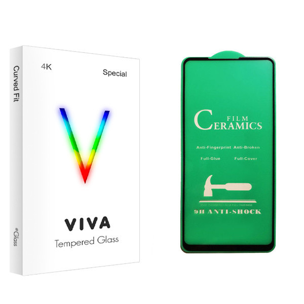 محافظ صفحه نمایش سرامیکی ویوا مدل 4K مناسب برای گوشی موبایل سامسونگ Galaxy A21s