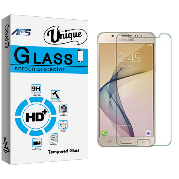 محافظ صفحه نمایش شیشه ای ای اف اس مدل Unique Glass مناسب برای گوشی موبایل سامسونگ Galaxy J5 Prime