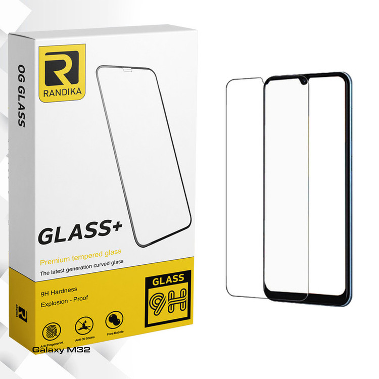 محافظ صفحه نمایش شیشه ای راندیکا مدل Randika Glass مناسب برای گوشی موبایل سامسونگ Galaxy M32