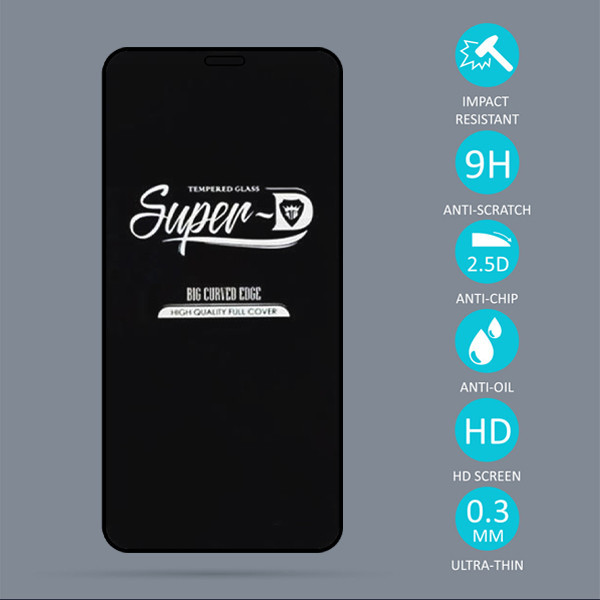 محافظ صفحه نمایش مدل SUPER-D مناسب برای گوشی موبایل اپل iPhone 12 Pro