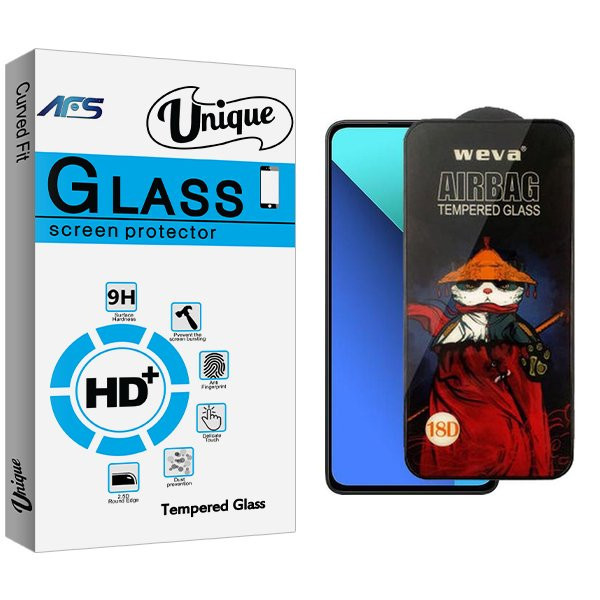 محافظ صفحه نمایش ای اف اس مدل Unique2 Airbag مناسب برای گوشی موبایل شیائومی Redmi Note 13 pro 5G / Poco X6 / Poco X6 Pro