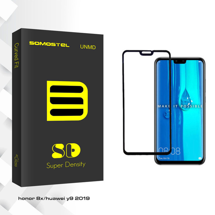 محافظ صفحه نمایش سوماستل مدل SD Glass مناسب برای گوشی موبایل هوآوی Y9 2019 / آنر 8x