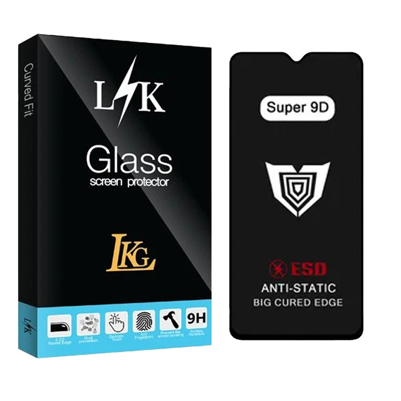 محافظ صفحه نمایش ال کا جی مدل Super 9D مناسب برای گوشی موبایل شیائومی Redmi 13C 5G / Poco C65 4G / سامسونگ Galaxy A05 4G / A05s 4G