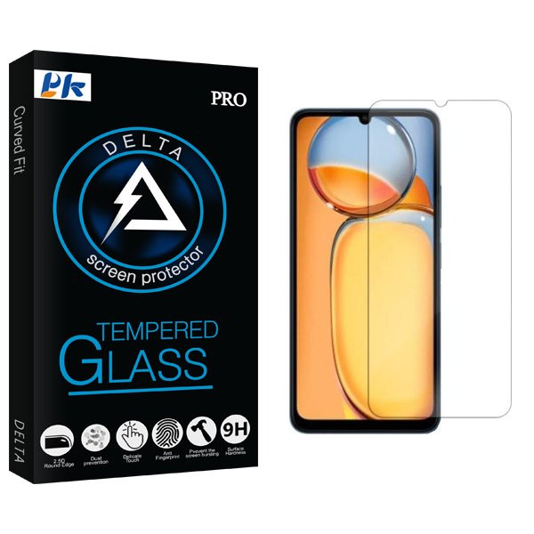 محافظ صفحه نمایش پی کی مدل Delta مناسب برای گوشی موبایل شیائومی Poco C65