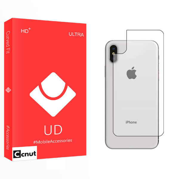 محافظ پشت گوشی کوکونات مدل UD Glass مناسب برای گوشی موبایل اپل Iphone X/XS