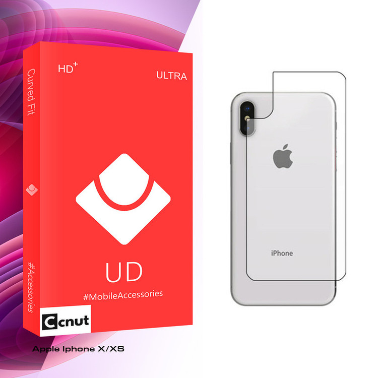 محافظ پشت گوشی کوکونات مدل UD Glass مناسب برای گوشی موبایل اپل Iphone X/XS