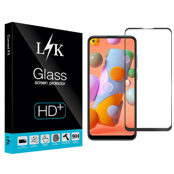 محافظ صفحه نمایش مات ال کی مدل Hard glass مناسب برای گوشی موبایل سامسونگ Galaxy A11