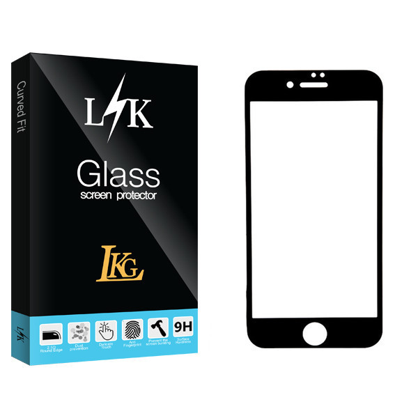 محافظ صفحه نمایش ال کا جی مدل LK Glass مناسب برای گوشی موبایل اپل iPhone 6plus /6s plus