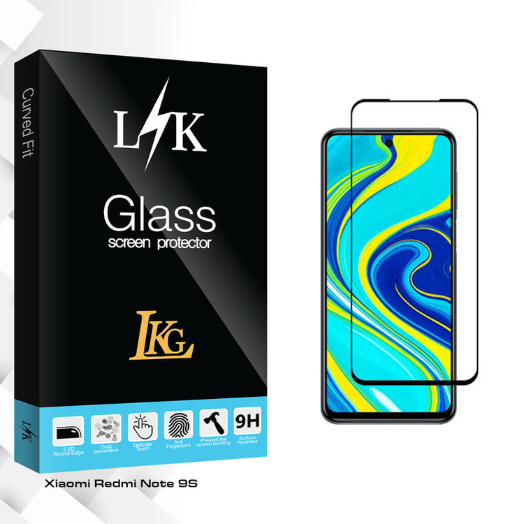 محافظ صفحه نمایش سرامیکی ال کا جی مدل LK Glass مناسب برای گوشی موبایل شیائومی Redmi Note 9S
