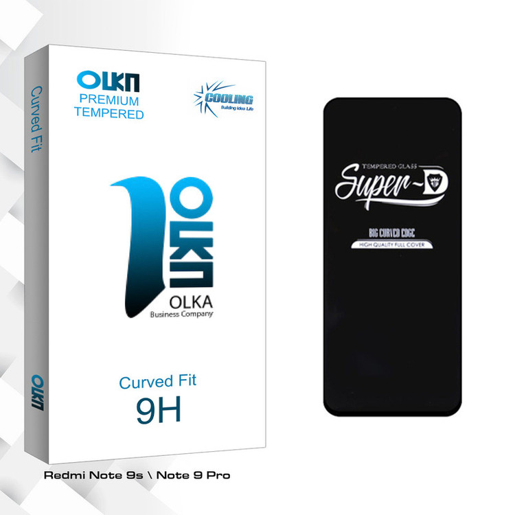 محافظ صفحه نمایش کولینگ مدل Olka Sup-D مناسب برای گوشی موبایل شیائومی Redmi Note 9s \ Note 9 Pro