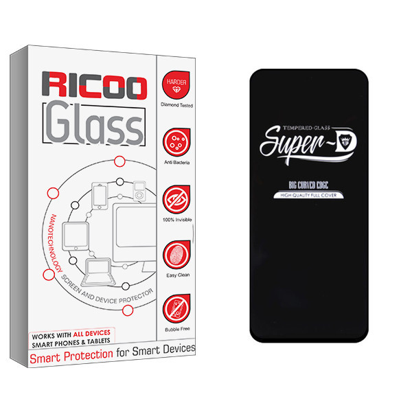محافظ صفحه نمایش شیشه ای ریکو مدل Sup-D مناسب برای گوشی موبایل شیائومی Mi 10i (5G)