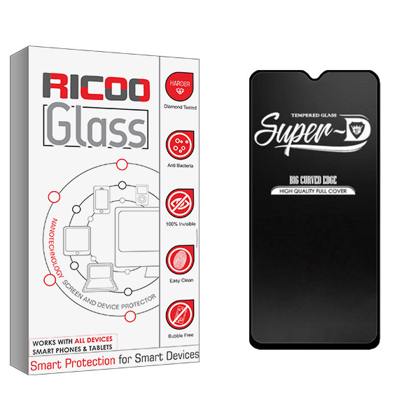 محافظ صفحه نمایش شیشه ای ریکو مدل Ricoo Glass     Sup-D مناسب برای گوشی موبایل سامسونگ Galaxy F02s