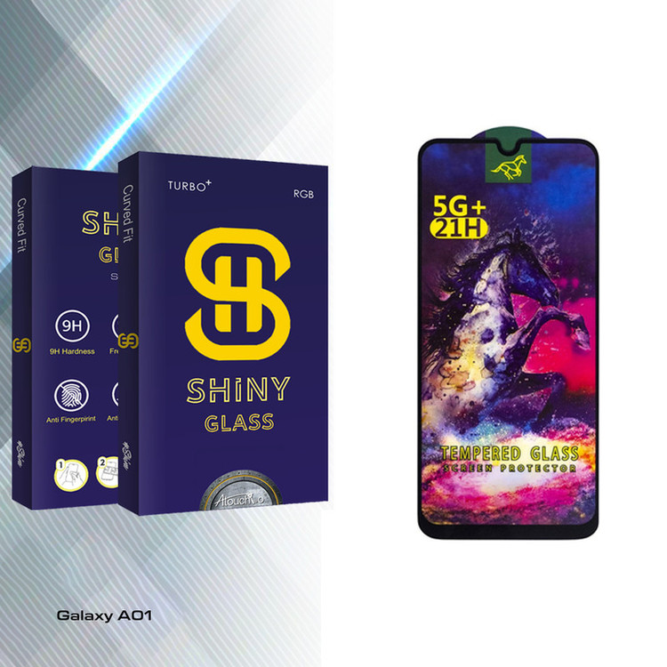محافظ صفحه نمایش شیشه ای آتوچبو مدل Shiny HORSE مناسب برای گوشی موبایل سامسونگ Galaxy A01