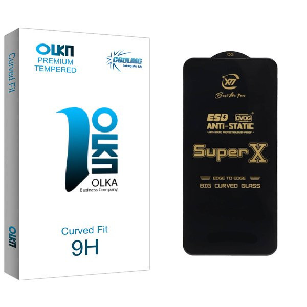 محافظ صفحه نمایش کولینگ مدل Olka Supx_Ant مناسب برای گوشی موبایل ریلمی 30 Pro