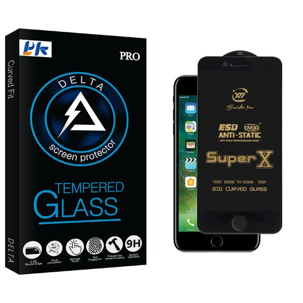 محافظ صفحه نمایش پی کی مدل Delta Supx_Ant مناسب برای گوشی موبایل اپل iPhone 8