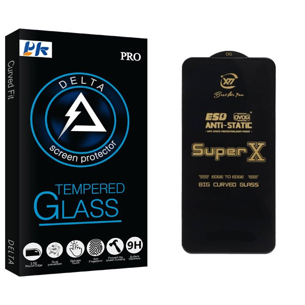 محافظ صفحه نمایش پی کی مدل Delta Supx_Ant مناسب برای گوشی موبایل ریلمی 30 Pro