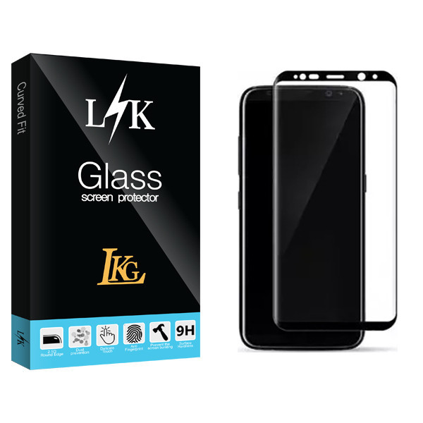 محافظ صفحه نمایش ال کا جی مدل LKK FLGL مناسب برای گوشی موبایل سامسونگ Galaxy S9 Plus