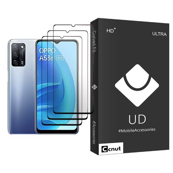 محافظ صفحه نمایش کوکونات مدل UDB Ultra MIX003 مناسب برای گوشی موبایل اوپو A53s 5G بسته سه عددی