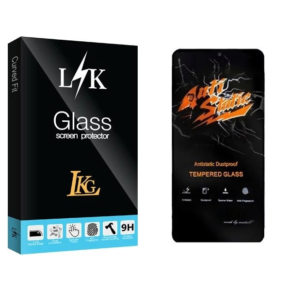 محافظ صفحه نمایش ال کا جی مدل انتی استاتیک مناسب برای گوشی موبایل سامسونگ Galaxy A81 / A91 / F62  5G