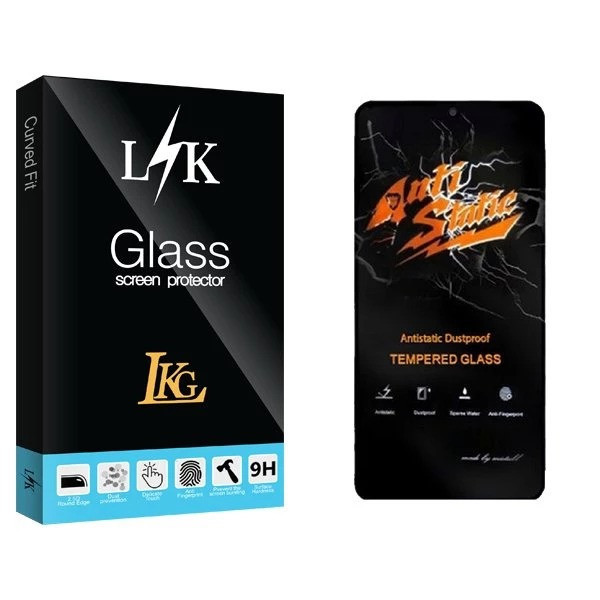 محافظ صفحه نمایش ال کا جی مدل انتی استاتیک مناسب برای گوشی موبایل سامسونگ Galaxy A81 / A91 / F62 5G