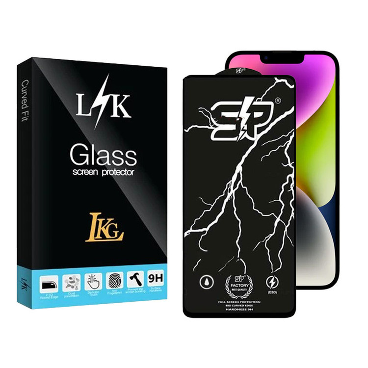 محافظ صفحه نمایش ال کا جی مدل اس پی مناسب برای گوشی موبایل اپل iPhone 14