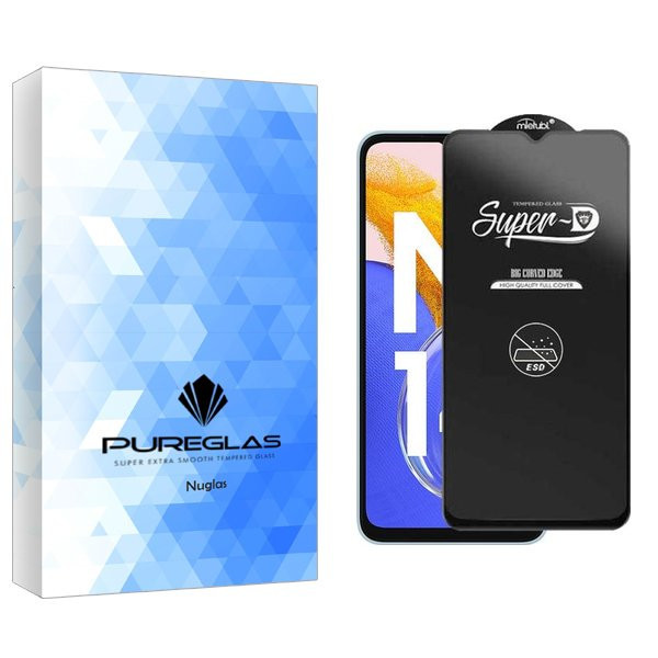 محافظ صفحه نمایش پیور گلس مدل NueGlas SuperD_ESD مناسب برای گوشی موبایل سامسونگ Galaxy M14