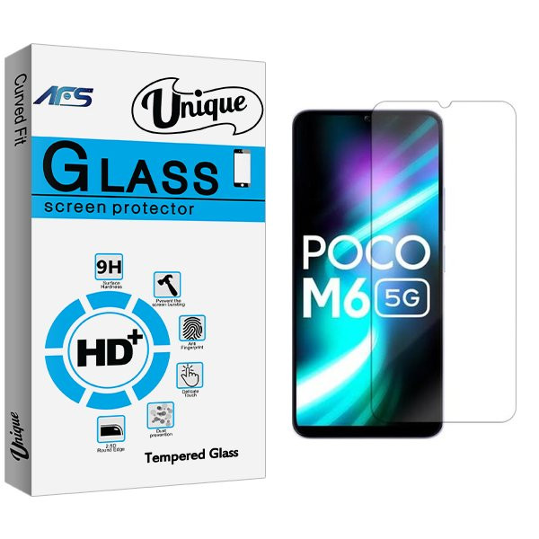 محافظ صفحه نمایش ای اف اس مدل Unique مناسب برای گوشی موبایل شیائومی Poco M6