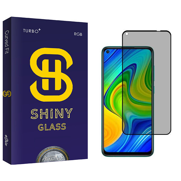 محافظ صفحه نمایش حریم شخصی آتوچبو مدل Shiny مناسب برای گوشی موبایل شیائومی Redmi Note 9